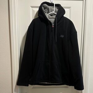 New Balance black fleece hoodie size XL